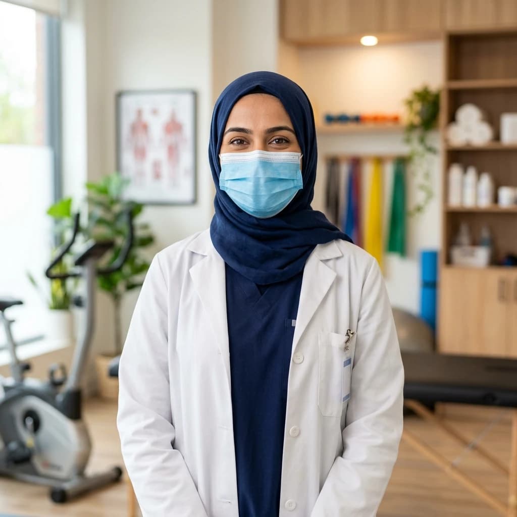 Dr. Neha Raheel - PT, DPT • Clinical Female Physiotherapist